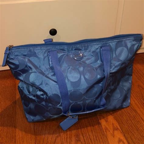 coach foldable tote